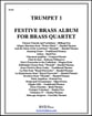FESTIVE BRASS ALBUM TRUMPET 1 P.O.D. cover